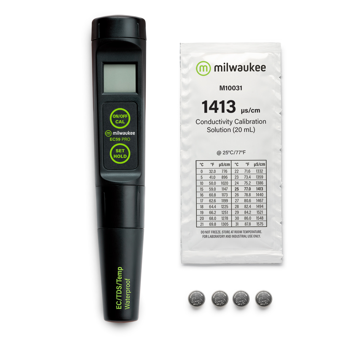 EC59 PRO Waterproof 3-in-1 Conductivity / TDS & Temperature Tester with Replaceable Probe - Image 7