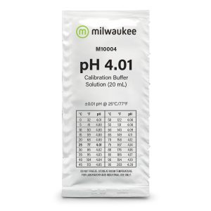 M10004B pH 4.01 Calibration Solution Sachets (25)