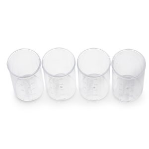 MI0020 50 mL Plastic Beakers (4 pcs)