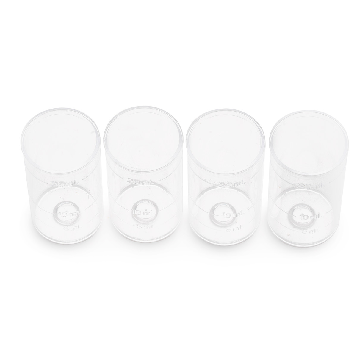 MI0021 25 mL Plastic Beakers (4 pcs)