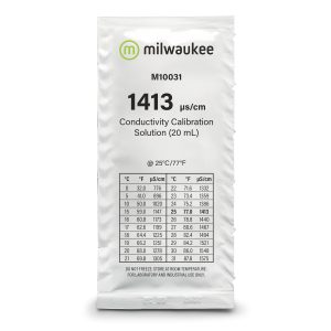M10031B 1413 µS/cm Conductivity Calibration Solution Sachets (25)