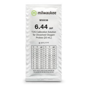 M10038B 6.44 ppt TDS Calibration Solution Sachets (25)