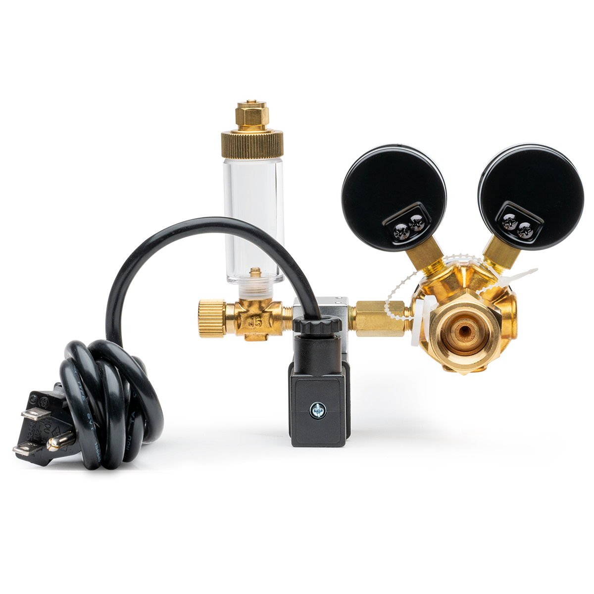 MA957 CO2 Flow Pressure Regulator with Solenoid Valve - Image 2