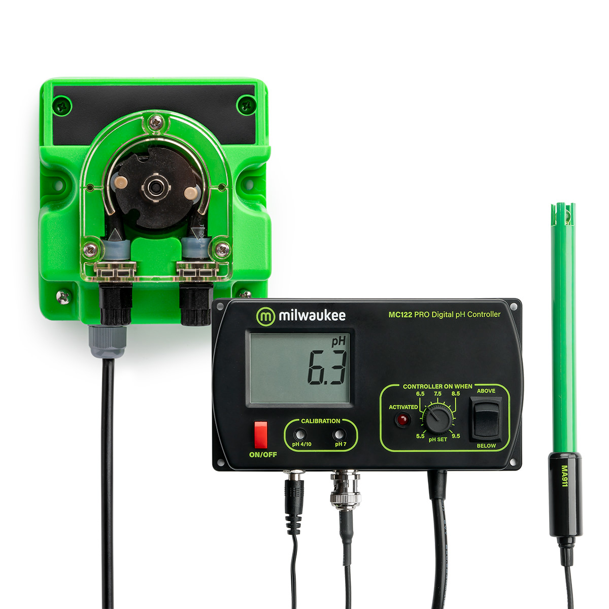 MC720 PRO pH Controller and Pump Kit