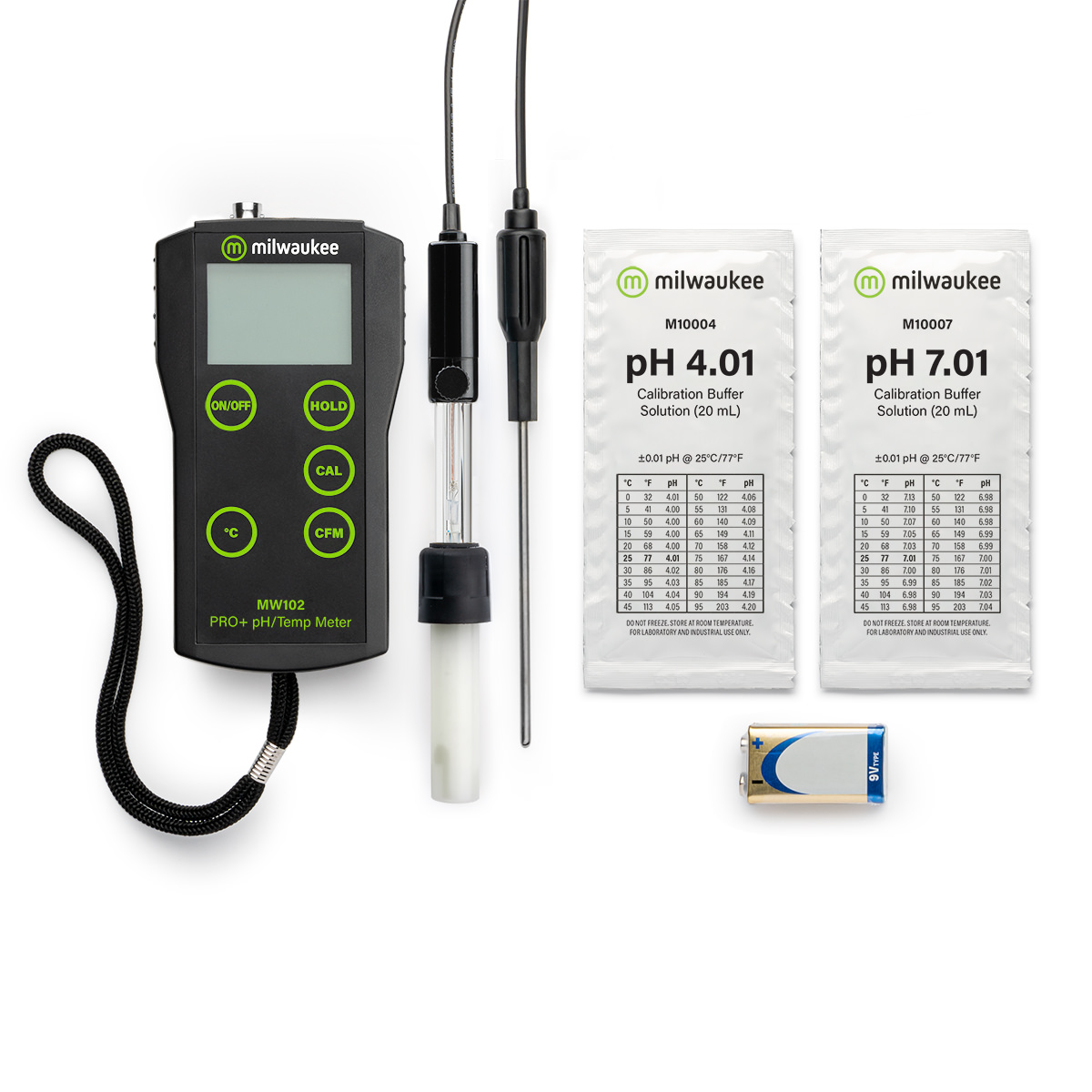 MW102-WINE-KIT PRO+ 2-in-1 pH and Temperature Meter for Wine - Image 7