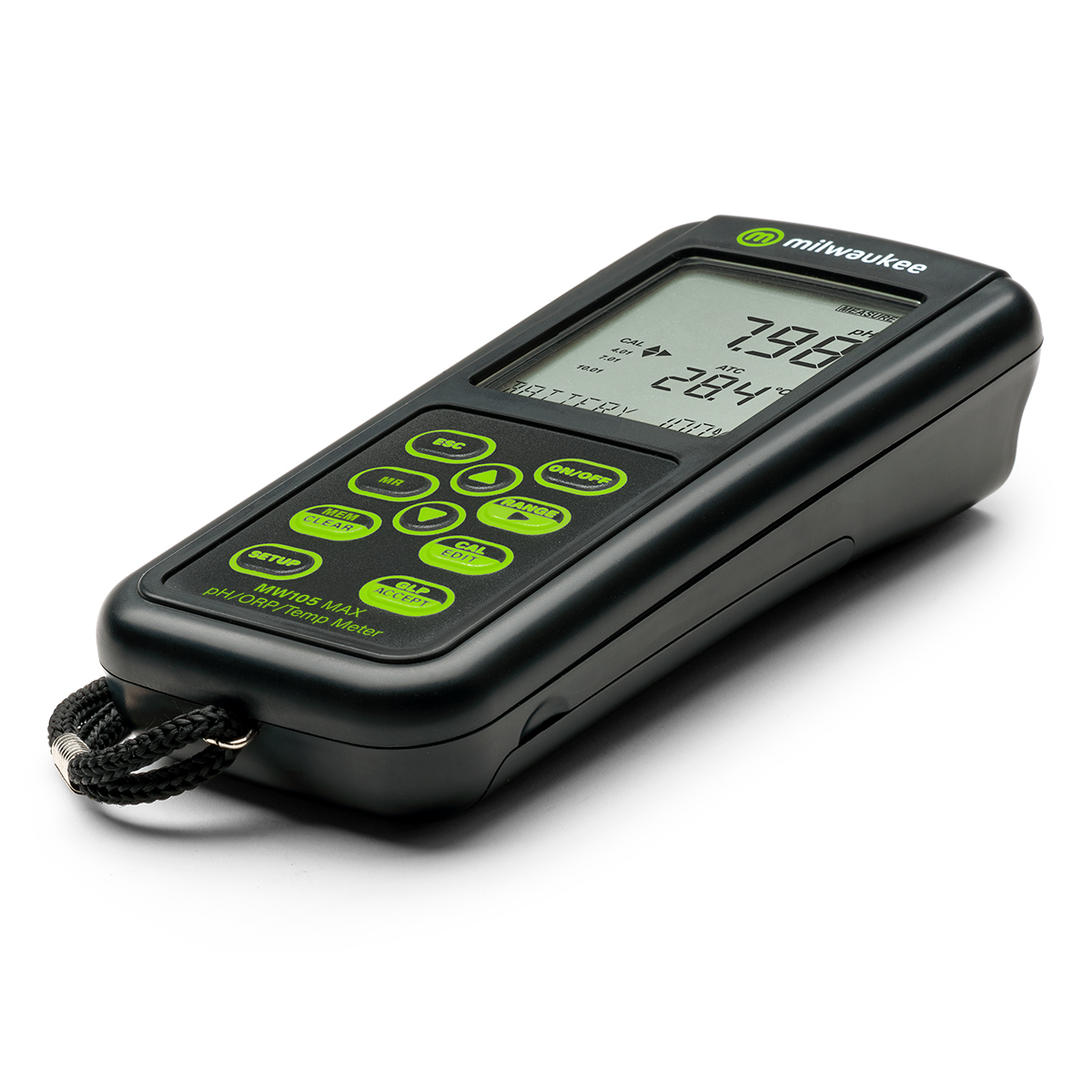 MW105 MAX Waterproof pH/ORP/Temp Portable Meter - Image 2