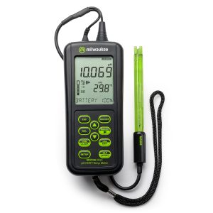 MW106 MAX Waterproof pH/ORP/Temp Logging Portable Meter