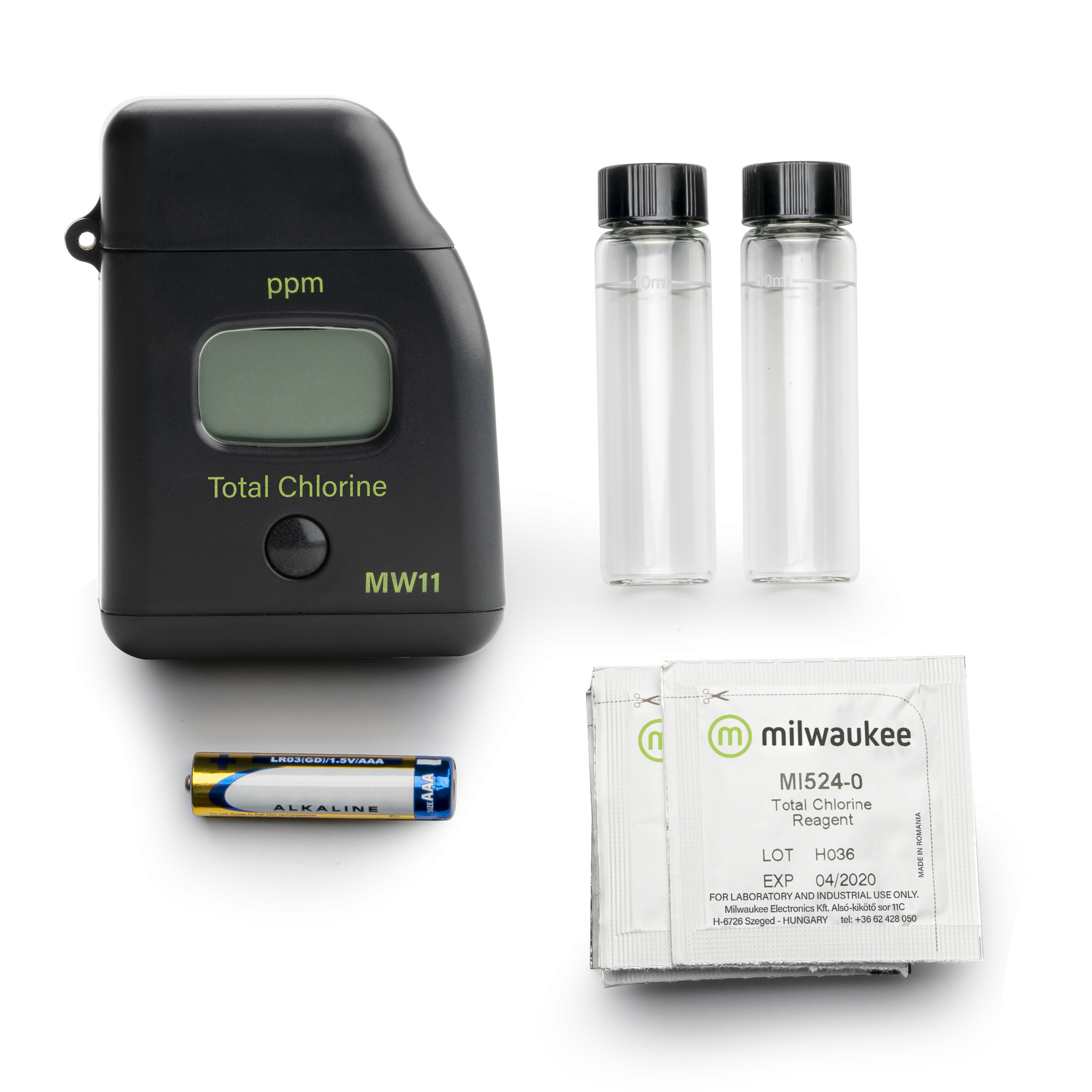 MW11 Digital Total Chlorine Tester - Image 6