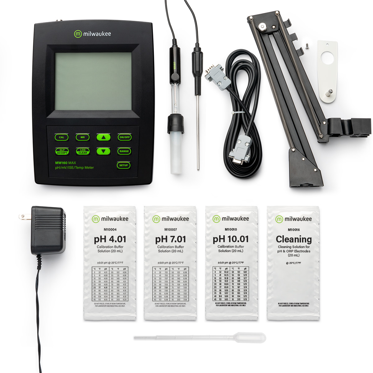 MW160 MAX pH/ORP/ISE/Temp Logging Bench Meter - Image 4