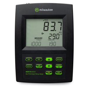 MW170 MAX EC/TDS/NaCl/Temp Logging Bench Meter