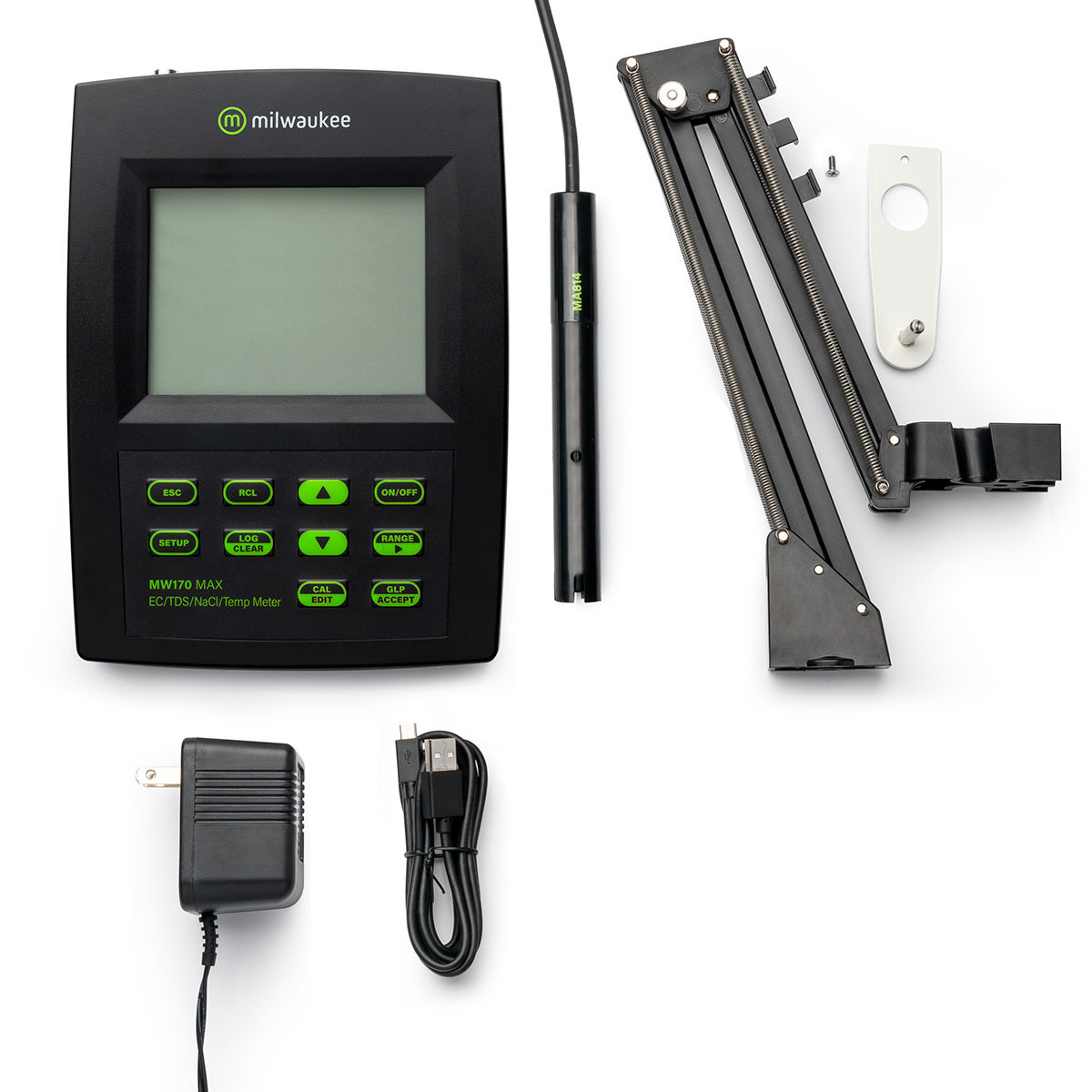 MW170 MAX EC/TDS/NaCl/Temp Logging Bench Meter - Image 4