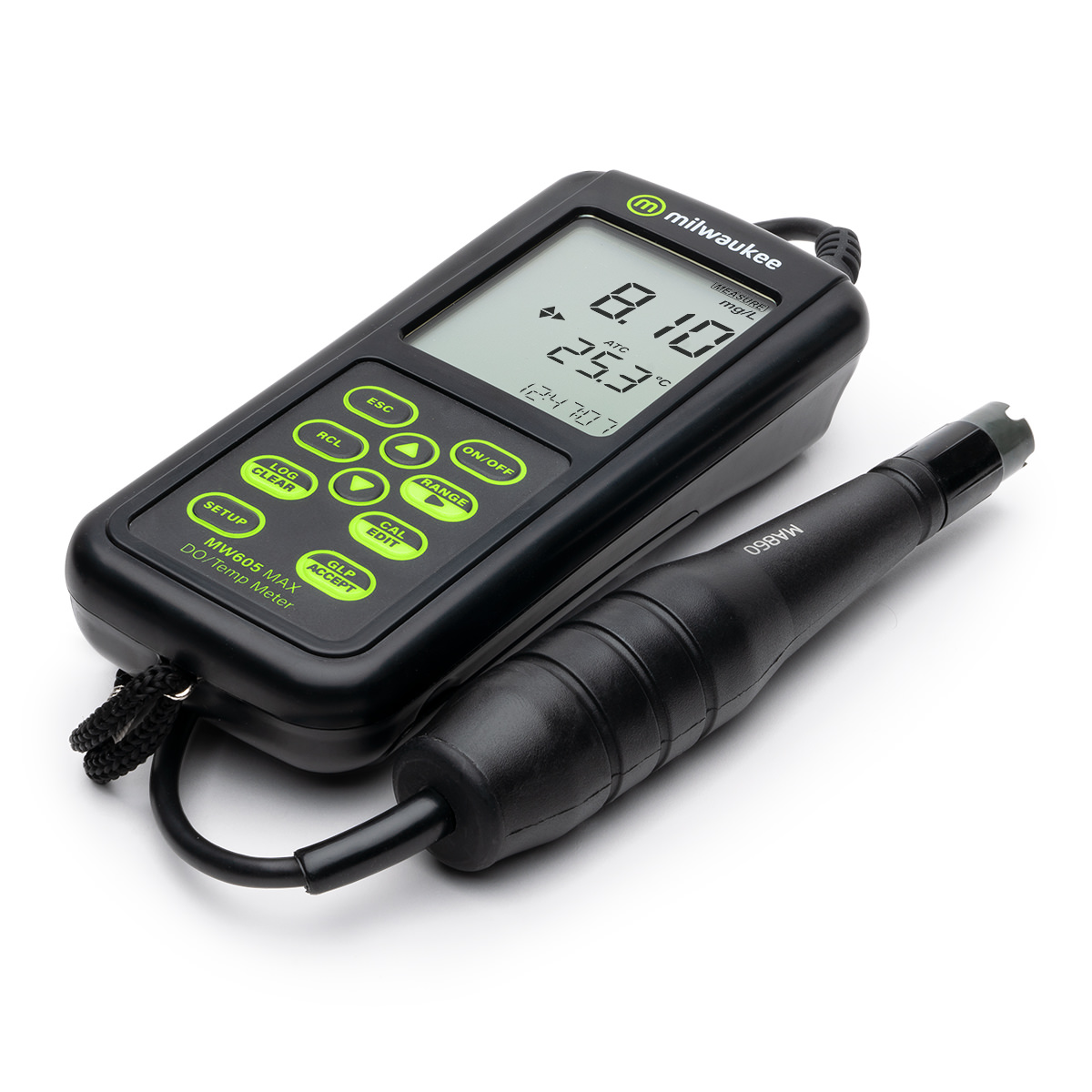 MW605 MAX Waterproof Galvanic Dissolved Oxygen Meter With Automatic Calibration - Image 2