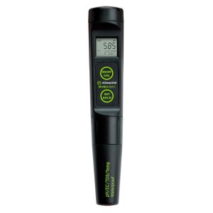MW803 MAX Waterproof Low Range 4-in-1 pH / EC / TDS/Temp Tester with Replaceable Probe