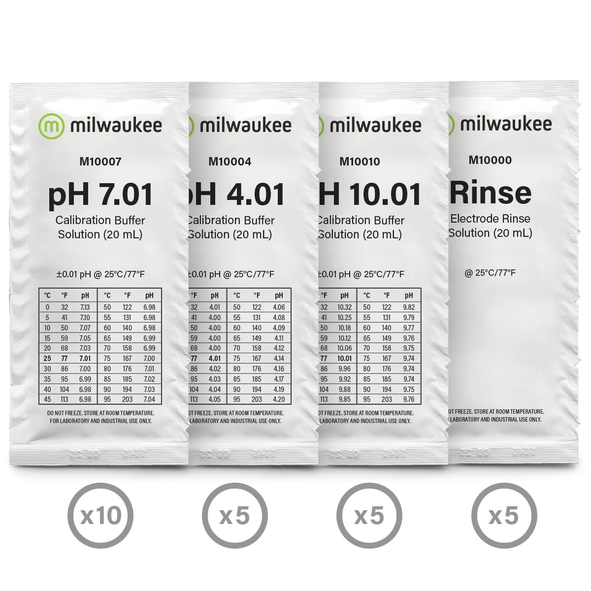 FRESH-START Starter Solution Sachet Kit for pH Meters and Testers - Image 2