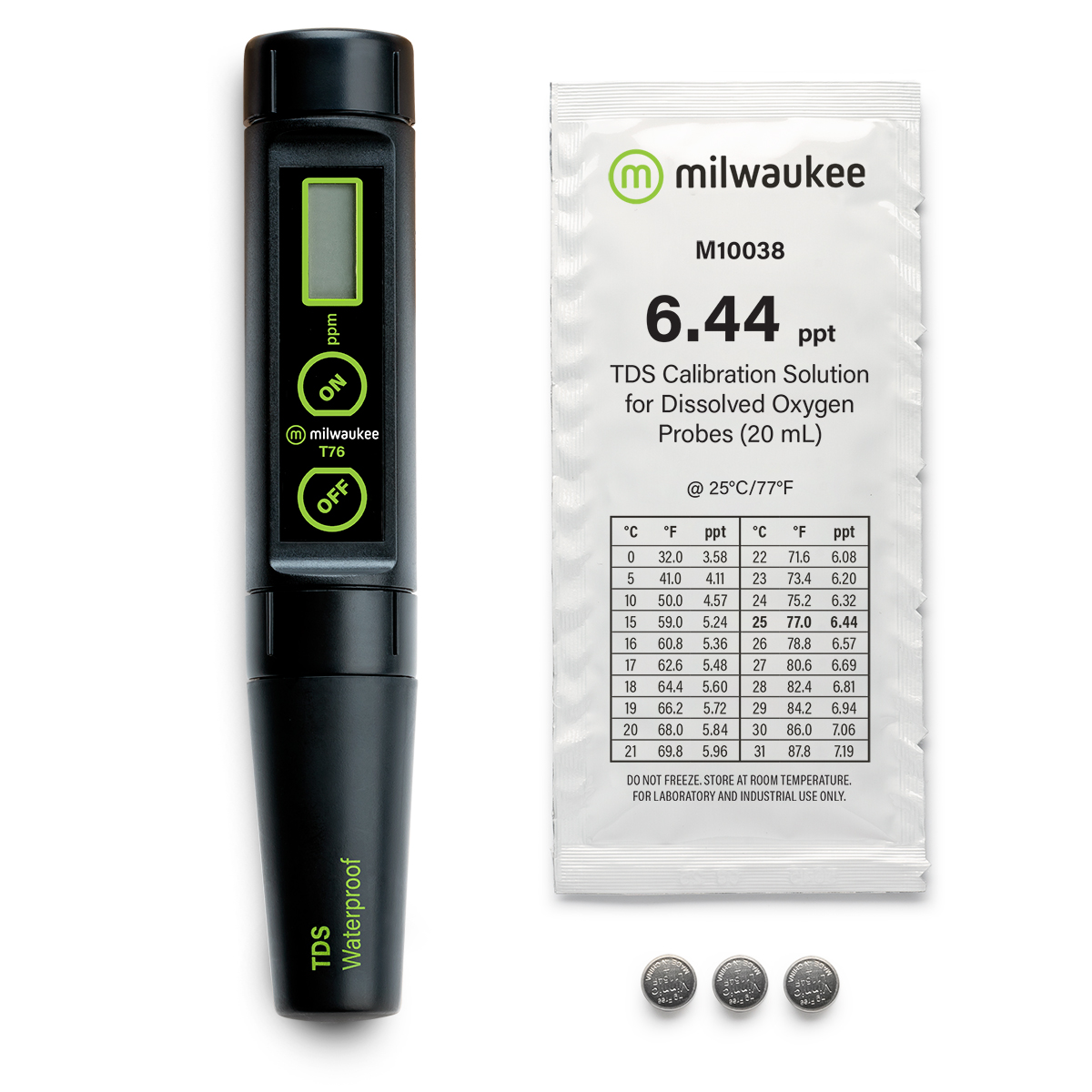 T76 Waterproof High Range Total Dissolved Solids Pen (TDS) - Image 7