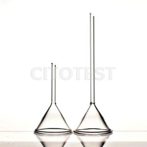 Glass funnel, 60° approx., short stem, Dia. 150mm