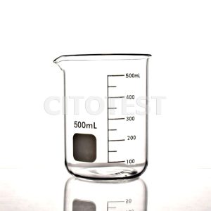Beaker, low form, borosilicate 3.3 glass material