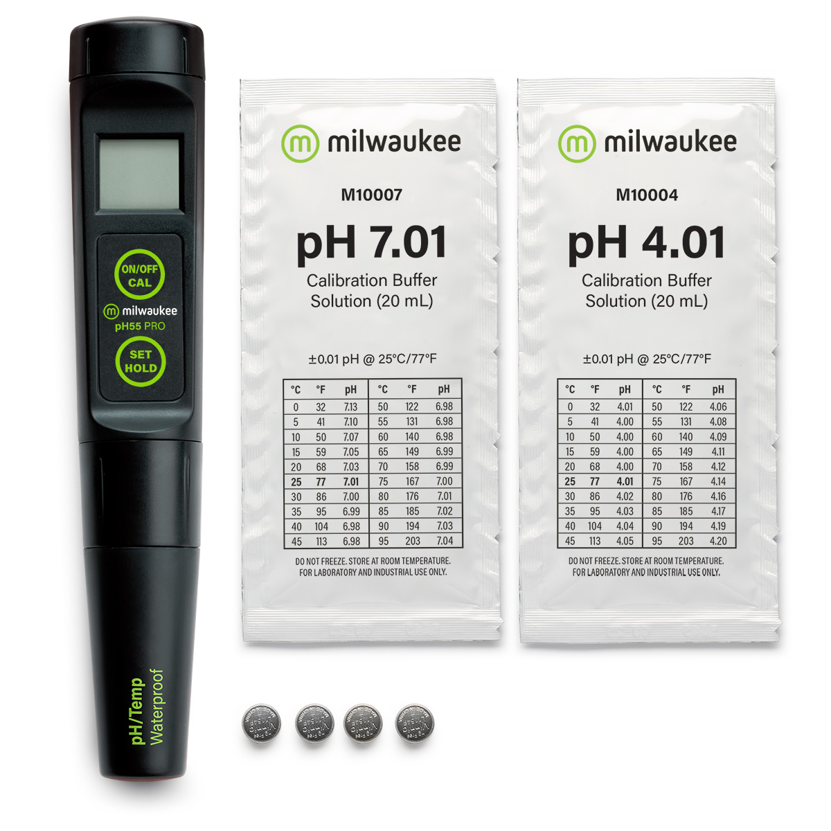 PH55 PRO Waterproof pH & Temperature Tester with ATC & Replaceable Probe - Image 7