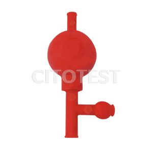 Rubber pipet filler (standard three valve balls), 50ml