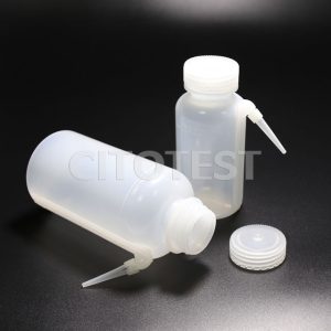 Economy wash bottle, narrow-mouth