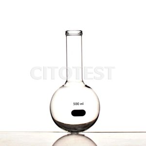 Boiling flask, borosilicate 3.3 glass material, round bottom